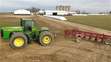 Spring Plowing with Big John Deere Tractor and 8 Bottom Plow | Let’s Go ...