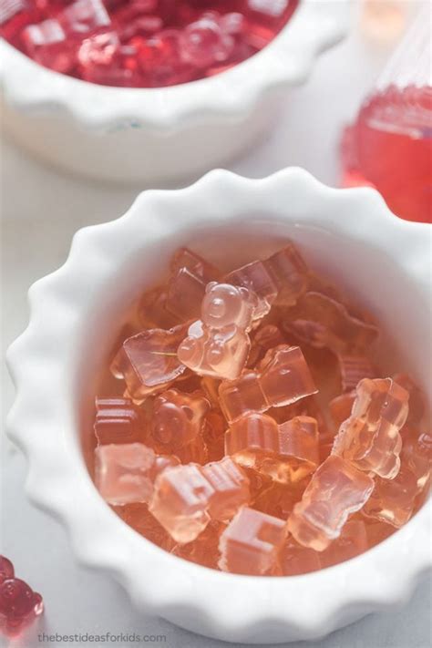 Homemade Gummy Bear Recipe - The Best Ideas for Kids