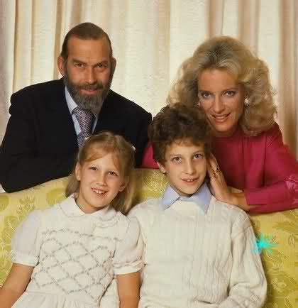 Prince and Princess Michael of Kent with their children, Lord Frederick ...