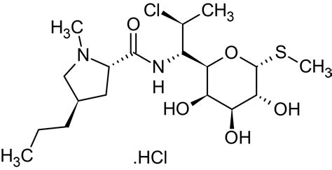 Clindamycin hydrochloride, Lincosamide antibiotic (CAS 21462-39-5) (ab143382)