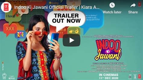 Kiara Advani starer Indoo Ki Jawani trailer out - News Live