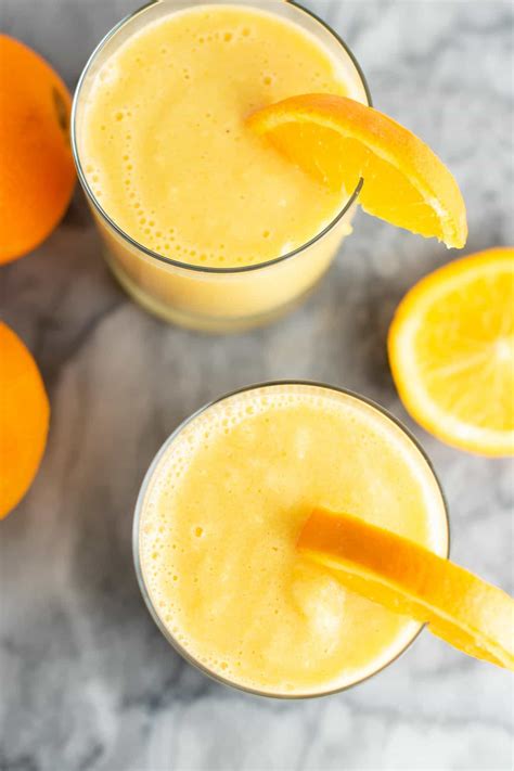 Refreshing Orange Smoothie Recipe - Build Your Bite