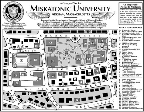 Miskatonic University Campus Map by MichaelArkAngel | Call of cthulhu, Call of cthulhu rpg, Cthulhu