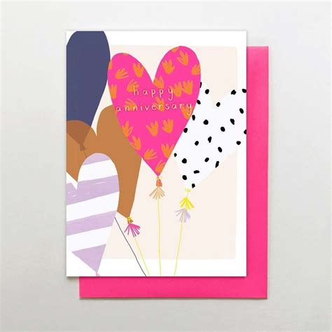 Hearts Anniversary Card | The Dotty House