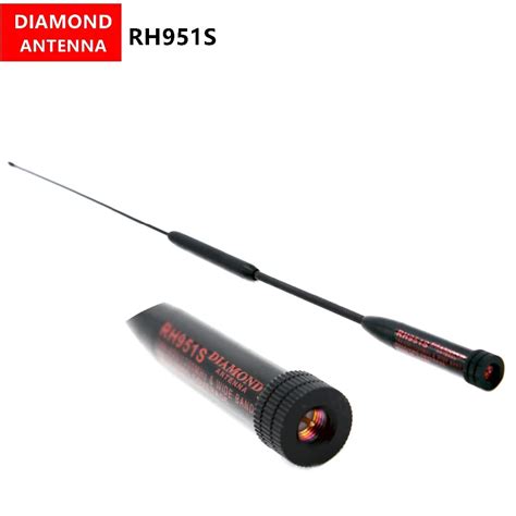 DIAMOND RH951S SMA Male Dual Band Antenna for Yaesu VX 2R VX 7R VX 8DR ...