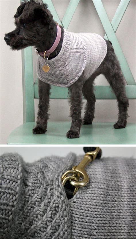 Free Knitting Pattern For Dog Sweater Beginner