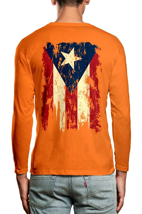 Vintage Distressed Puerto Rico Flag BACKPRINT Boricua - Etsy