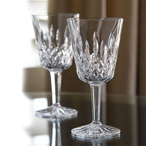 Waterford Crystal Classic Lismore Goblet, Pair | Crystal Classics