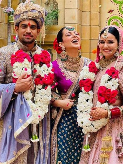 Bollywood actor Kangana Ranaut celebrates brother's wedding | Entertainment-photos – Gulf News