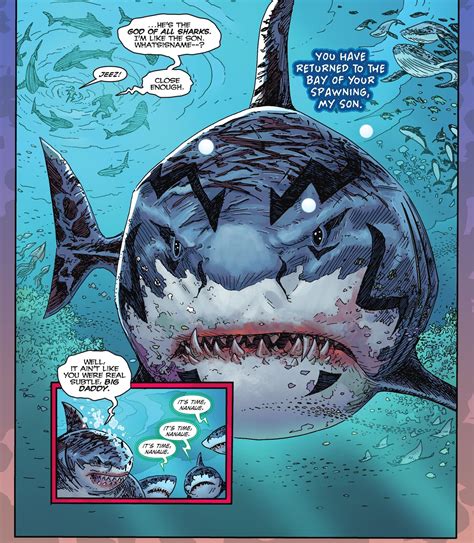 DC’s new Suicide Squad origin comic turns King Shark into Jesus Shark ...