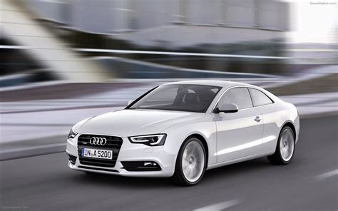 Audi A5 2013 Widescreen Exotic Car Wallpaper #03 of 32 : Diesel Station