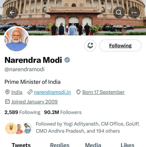 PM Modi's Twitter followers cross 90 million, more than Joe Biden ...