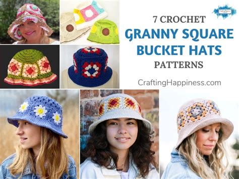 Crochet Granny Square Bucket Hat Free Pattern Make Do Crew, 40% OFF