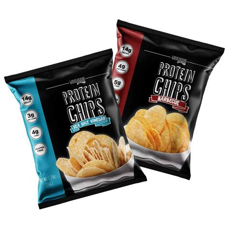 Protein Chips, 14g Protein, 3g-4g Net Carbs, Gluten Free, Keto Snacks, Low Carb Snacks, Protein ...