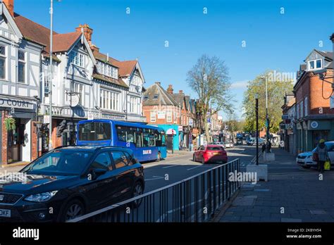 Shops in Kings Heath High Street, Birmingham Stock Photo - Alamy