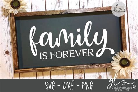 Family Is Forever - SVG, DXF & PNG