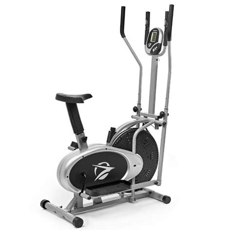 Plasma Fit Elliptical Machine Cross Trainer 2 in 1 Exercise Bike Cardio ...