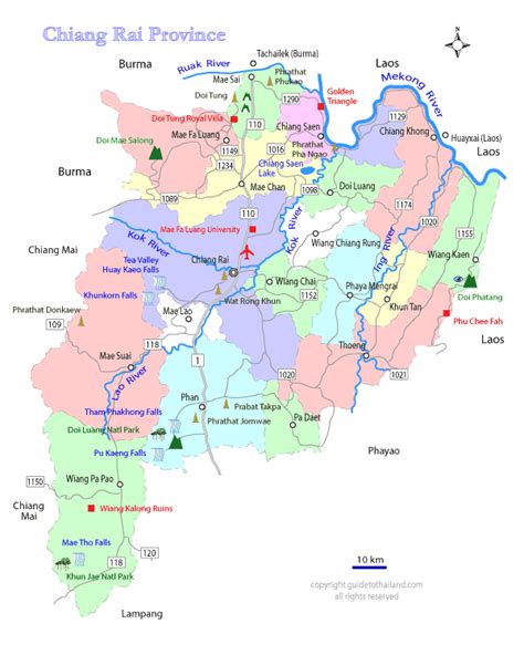 chiang rai map - My Chiang Mai Travel : Local tour in Chiang Mai