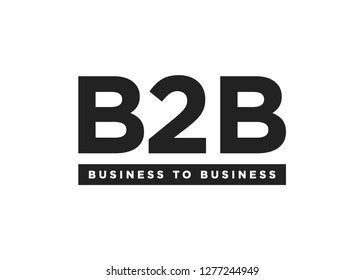 671 B2b logo design: immagini, foto stock e grafica vettoriale | Shutterstock