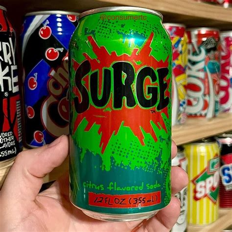 Surge Soda - Snack History