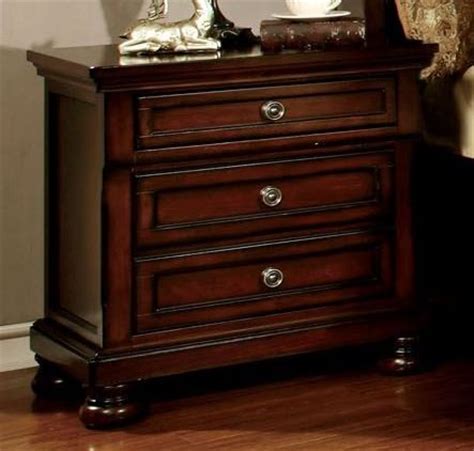 Northville Dark Cherry Night Stand from Furniture of America (CM7682N) | Coleman Furniture