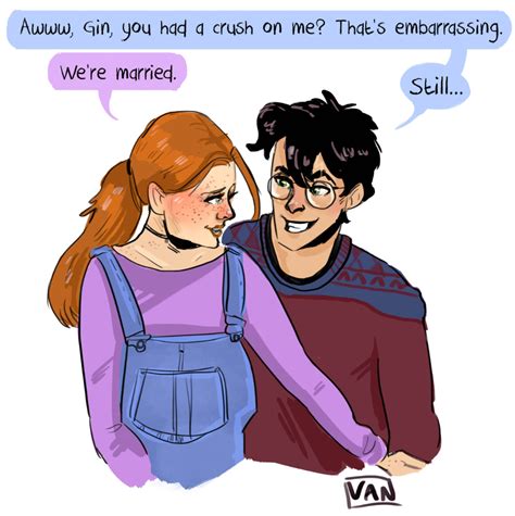 Van's Scribbles — Ahem. @hpshipweeks (Ginny married the guy she ...