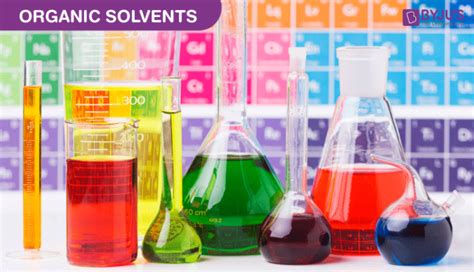 Organic Solvents - Definition, Types, Properties & Applications with ...