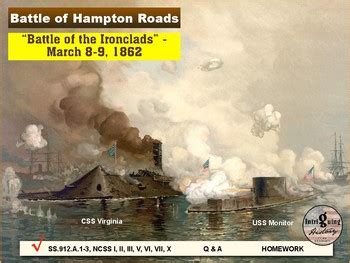 Battle of Hampton Roads by Intriguing History | TPT