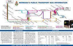 Bermuda Bus Stops | Bus route map, Bus map, Bus route