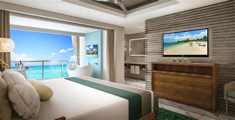 Sandals Montego Bay New Oceanfront Club Level Rooms - Brides Travel