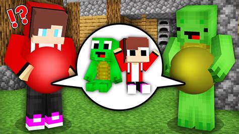 How Mikey & JJ Born Baby JJ and Baby Mikey in Minecraft (Maizen Mazien Mizen) - YouTube