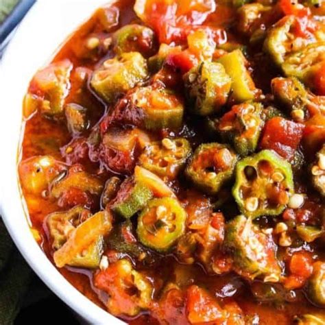 Stewed Okra and Tomatoes | How To Feed A Loon