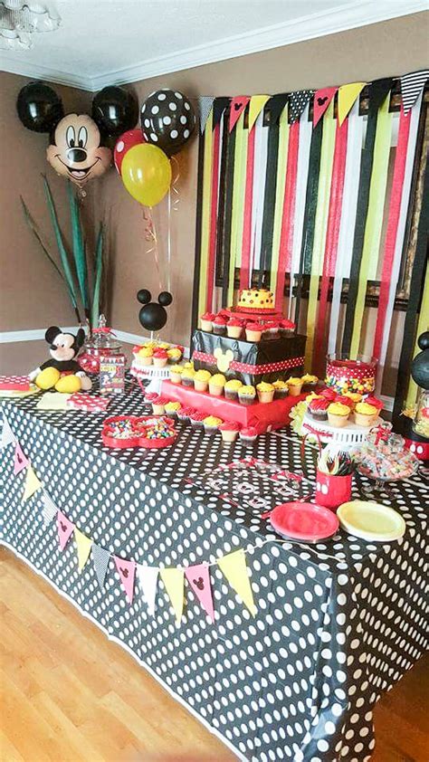 Easy DIY Mickey Mouse Party Ideas - Little Eats & Things