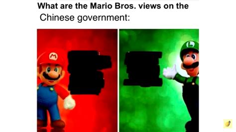 Mario will apologise for this, Luigi will not | Mario Bros. Views / Mario Says | Know Your Meme