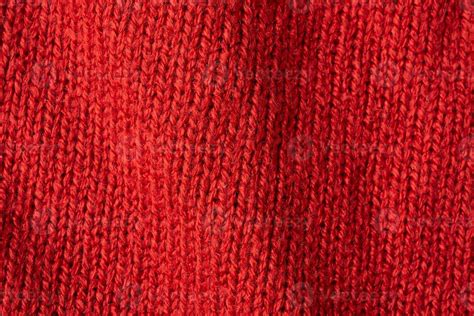 Red knitted wool texture background 12950202 Stock Photo at Vecteezy