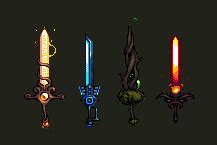Animated Swords @ PixelJoint.com