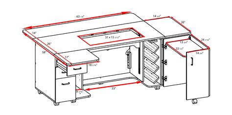 Horn Model 8090 sewing Cabinet