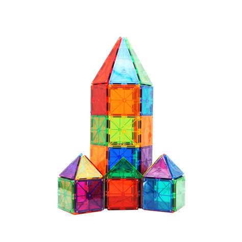 Magnetic Tiles Toy Magnetic Building Blocks for Kids - Magnets By HSMAG