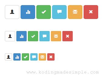 How To Create Custom Twitter Bootstrap Buttons With Icons