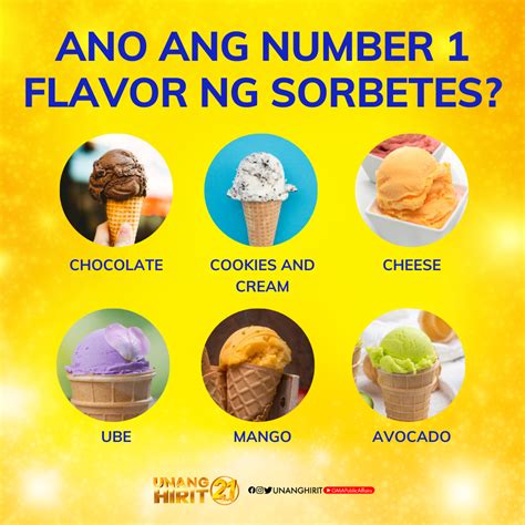 GMA News - Ano ang number 1 flavor ng sorbetes para sa'yo? 😍