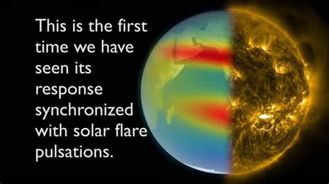 NASA detects solar flare pulses at sun and Ea | EurekAlert!