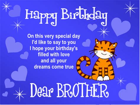 happy birthday wishes for younger brother | Happy Birthday Wishes Quotes SMS Messages ECards ...