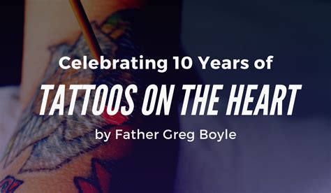 Astanza Celebrates 10 Years of "Tattoos on the Heart" by Father Greg ...