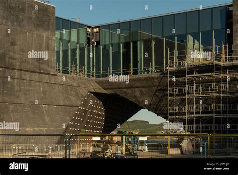 V&A Design museum under construction, Dundee waterfront, Dundee, Scotland, UK Stock Photo - Alamy