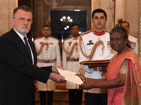 President Murmu accepts credentials from high commissioner, envoys of five countries – ThePrint ...