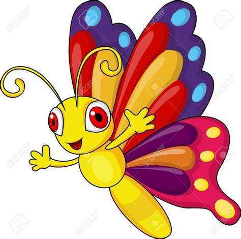 Funny butterfly cartoon | Cartoon butterfly, Cartoon clip art, Butterfly drawing