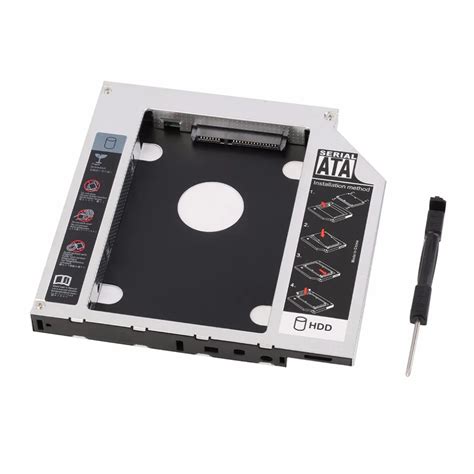 New Hard Drive Caddy Serial ATA Hard Drive Disk HDD SSD Adapter Caddy ...