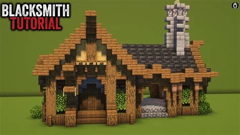 Minecraft Medieval Blacksmith Tutorial - YouTube