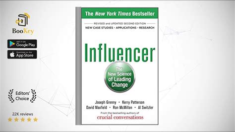 Influencer Book Summary By Joseph Grenny The New Science of Leading Change, Second Edition - YouTube