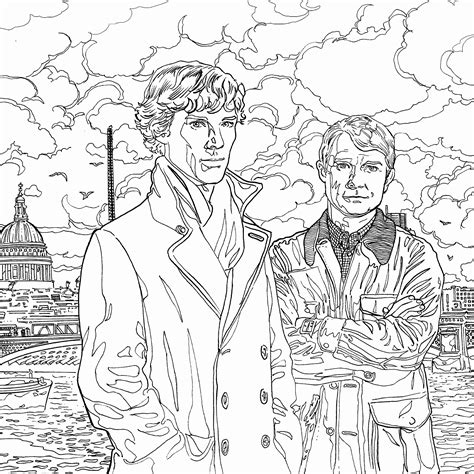 Sherlock Holmes Coloring Pages at GetColorings.com | Free printable colorings pages to print and ...